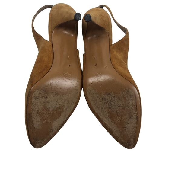 Vtg Bruno Magli Suede Slingback 8 - Picture 4 of 8